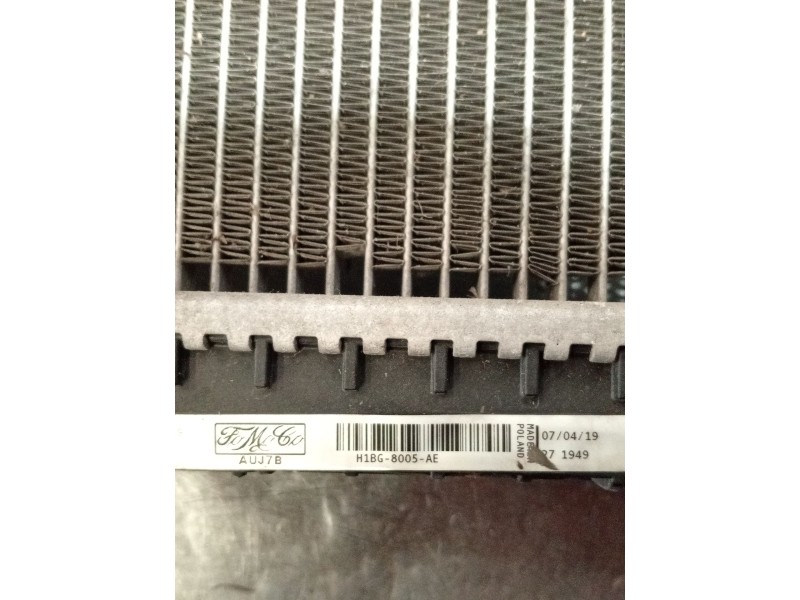 Recambio de radiador agua para ford fiesta (ce1) cool&connect referencia OEM IAM H1BG8005AE AUJ7B 