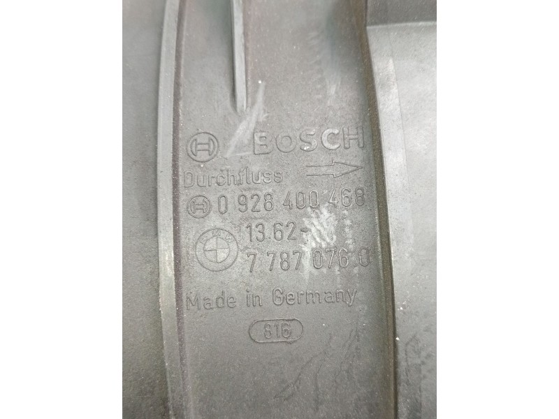 Recambio de caudalimetro para bmw 5 (e39) 525 d referencia OEM IAM 0928400468 77870760 