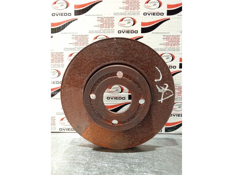 Recambio de disco freno delantero para ford fiesta (ce1) cool&connect referencia OEM IAM   