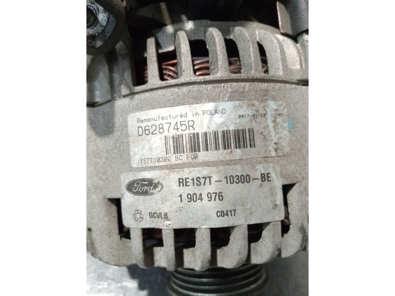Recambio de alternador para ford mondeo iii turnier (bwy) 2.0 16v tddi / tdci referencia OEM IAM RE1S7T10300BE 1904976 D628745R