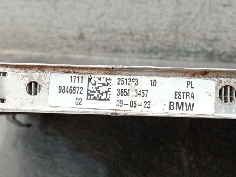 Recambio de radiador agua para bmw x1/ix1 u11 x1 sdrive18d referencia OEM IAM 1711984687202 25136310 