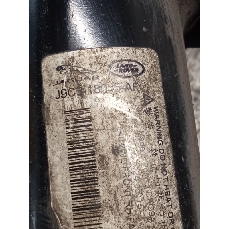 Recambio de amortiguador delantero derecho para jaguar e-pace (x540) 2.0 d180 awd referencia OEM IAM J9C3-18045-AF  