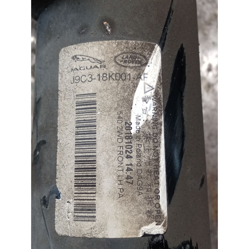 Recambio de amortiguador delantero izquierdo para jaguar e-pace (x540) 2.0 d180 awd referencia OEM IAM J9C3-18K001-AF  