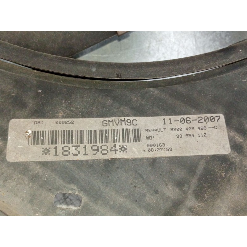 Recambio de electroventilador para nissan primastar furgoneta (x83) 2.0 dci 115 referencia OEM IAM 8200409469 93854112 1831984