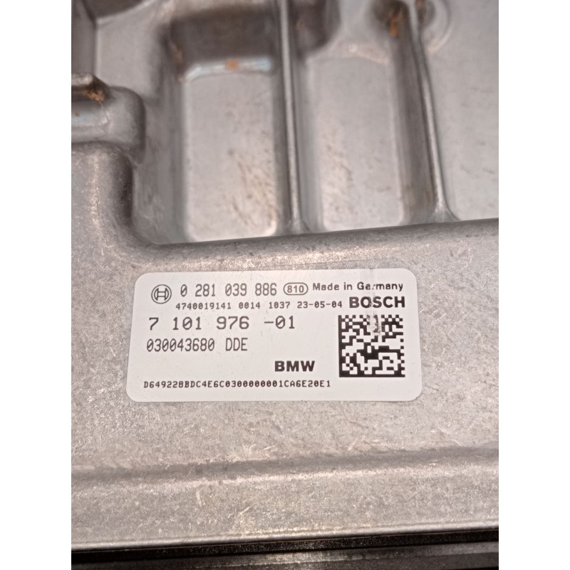 Recambio de centralita motor uce para bmw x1/ix1 u11 x1 sdrive18d referencia OEM IAM 0281039886 710197601 030043680