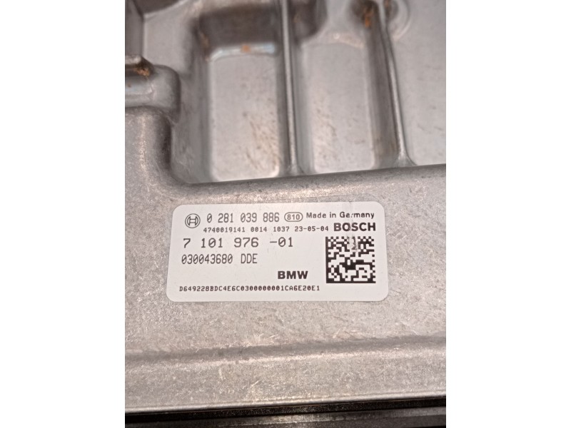 Recambio de centralita motor uce para bmw x1/ix1 u11 x1 sdrive18d referencia OEM IAM 0281039886 710197601 030043680