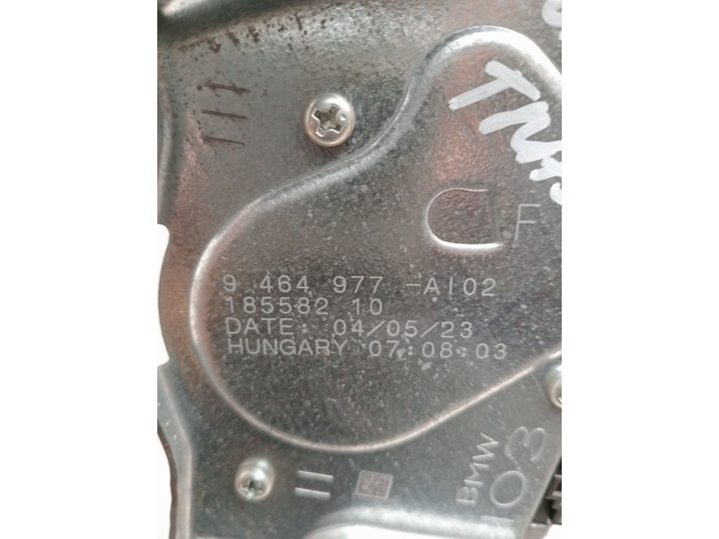 Recambio de motor limpia trasero para bmw x1/ix1 u11 x1 sdrive18d referencia OEM IAM 9464977 18558510 