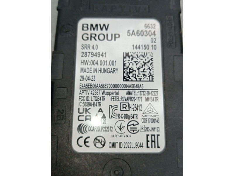 Recambio de modulo electronico para bmw x1/ix1 u11 x1 sdrive18d referencia OEM IAM 5A60304 28794941 
