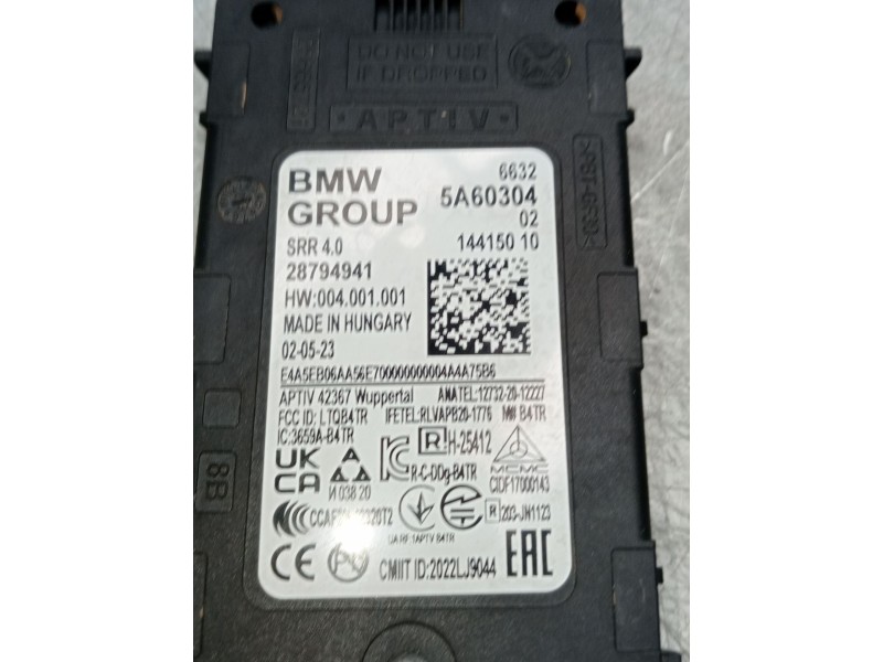 Recambio de modulo electronico para bmw x1/ix1 u11 x1 sdrive18d referencia OEM IAM 5A60304 28794941 