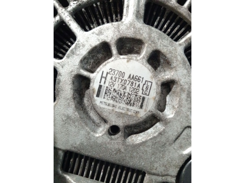 Recambio de alternador para subaru outback (br) 2.0 d awd (brd) referencia OEM IAM 23700AA661 A3TX0781A 