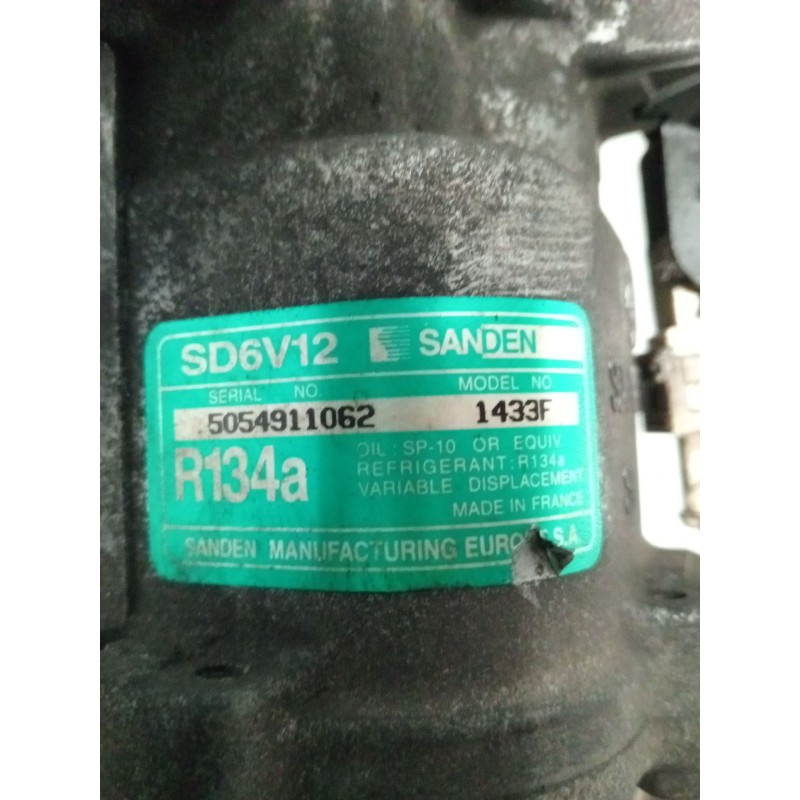 Recambio de compresor aire acondicionado para citroën xsara break (n2) 1.6 16v referencia OEM IAM SD6V12 1433F 