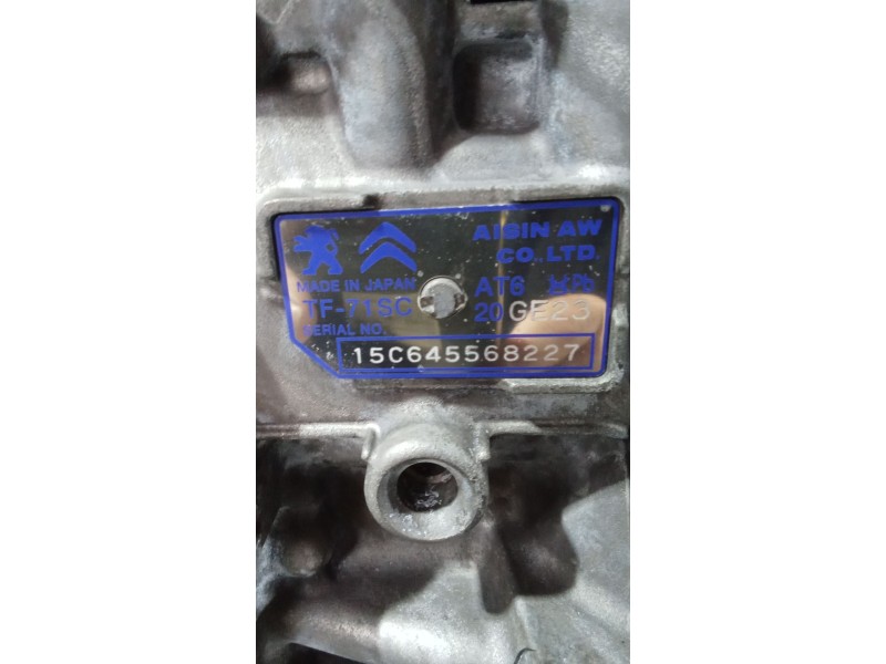 Recambio de caja cambios para citroën c4 picasso referencia OEM IAM 20GE23 AUTOMATICA 15c645568227