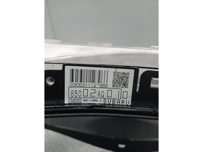 Recambio de cuadro instrumentos para subaru legacy iv (bl) 2.0 d awd (bld) referencia OEM IAM 85002AG010 034000NSL400L 030531112