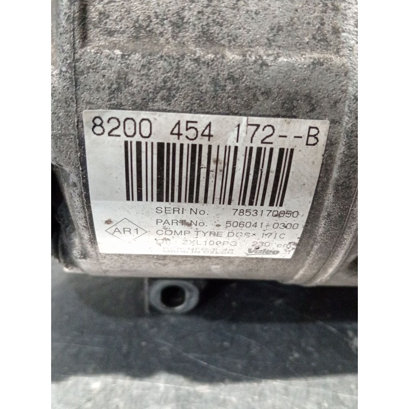Recambio de compresor aire acondicionado para nissan primastar furgoneta (x83) 2.0 dci 115 referencia OEM IAM 8200454172 5060410