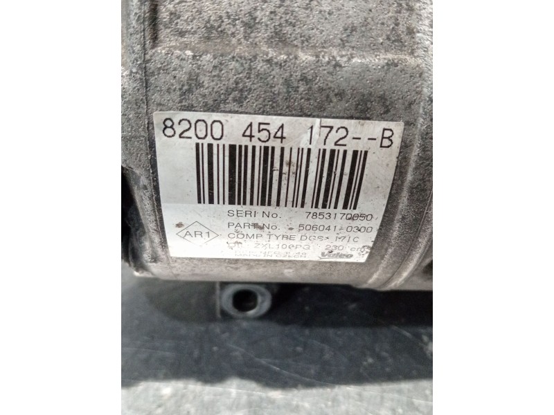 Recambio de compresor aire acondicionado para nissan primastar furgoneta (x83) 2.0 dci 115 referencia OEM IAM 8200454172 5060410