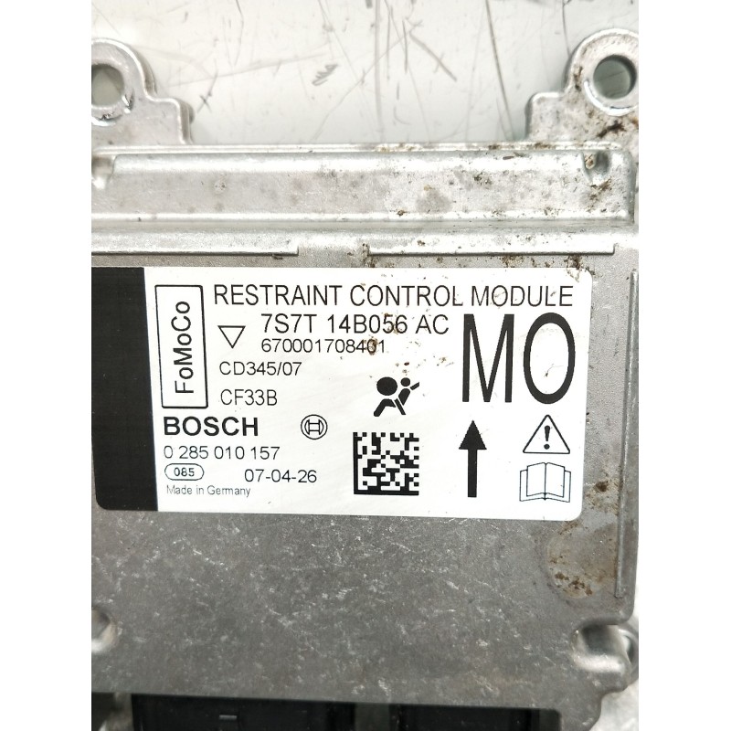 Recambio de centralita airbag para ford mondeo iv turnier (ba7) 2.0 tdci referencia OEM IAM 7S7T14B056AC 670001708401 0285010157