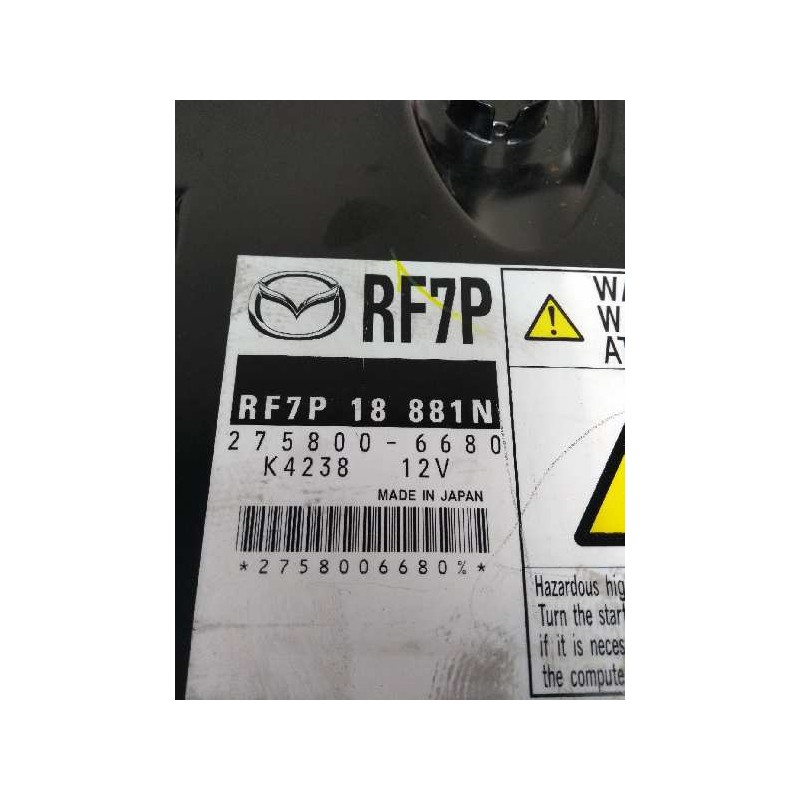 Recambio de centralita motor uce para mazda 5 berl. (cr) 2.0 diesel cat referencia OEM IAM RF7P18881N 2758006680 