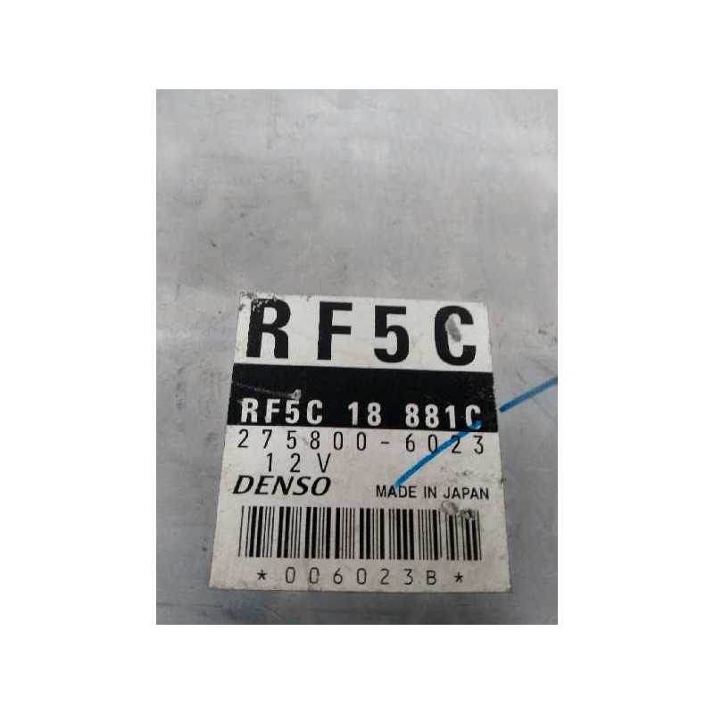 Recambio de centralita motor uce para mazda 6 berlina (gg) 2.0 diesel cat referencia OEM IAM RF5C18881C 2758006023 
