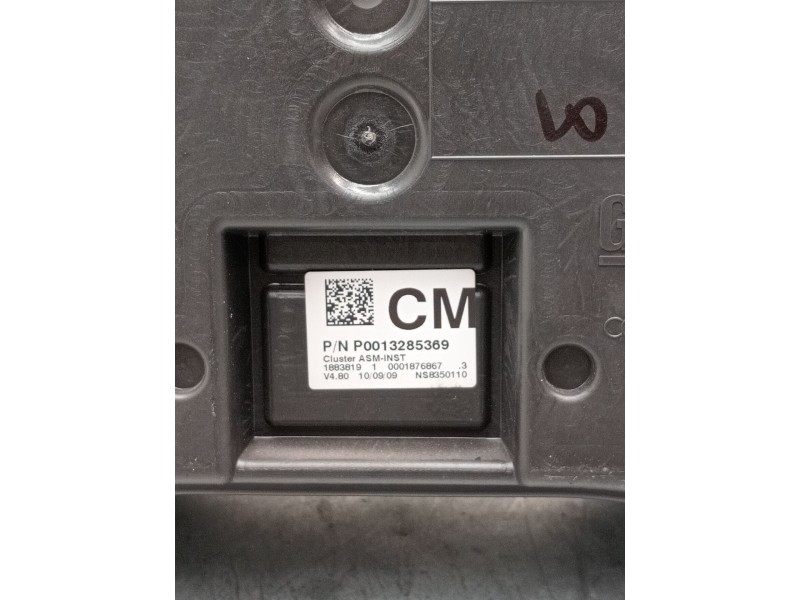 Recambio de cuadro instrumentos para opel corsa d furgoneta/hatchback (s07) 1.3 cdti (l08) referencia OEM IAM P0013285369 000187