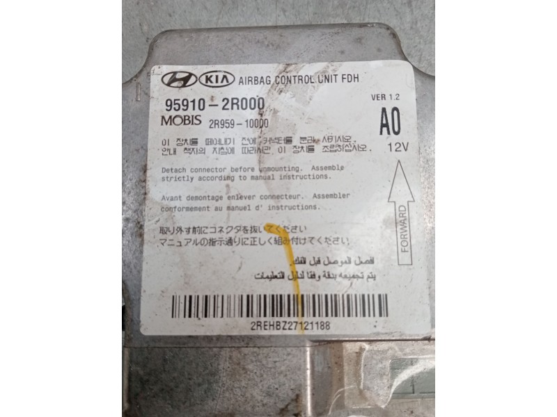 Recambio de centralita airbag para hyundai i30 (fd) 1.6 crdi referencia OEM IAM w 959102R000 
