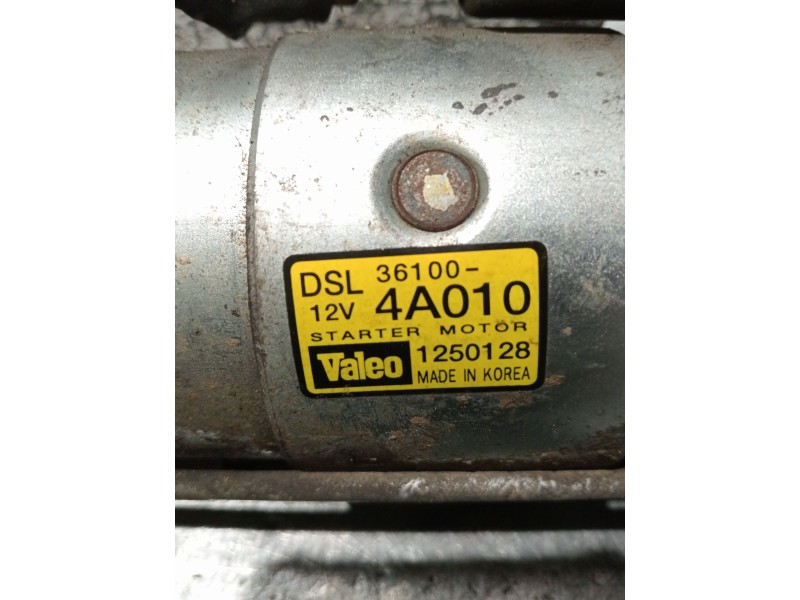 Recambio de motor arranque para kia sorento i (jc) 2.5 crdi referencia OEM IAM 361004A010 1250128 