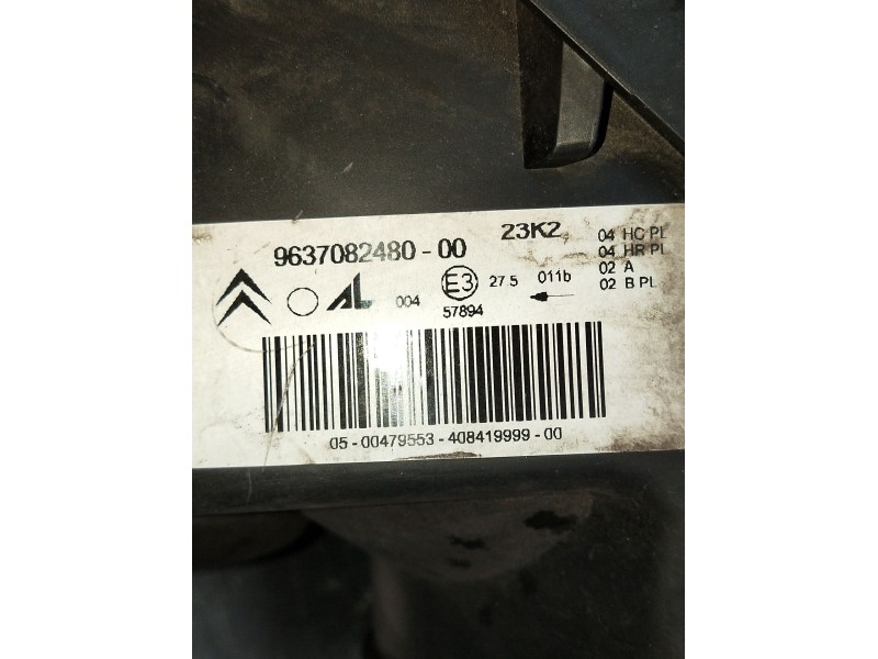 Recambio de faro derecho para citroën xsara (n1) 1.6 16v referencia OEM IAM 9637082480  