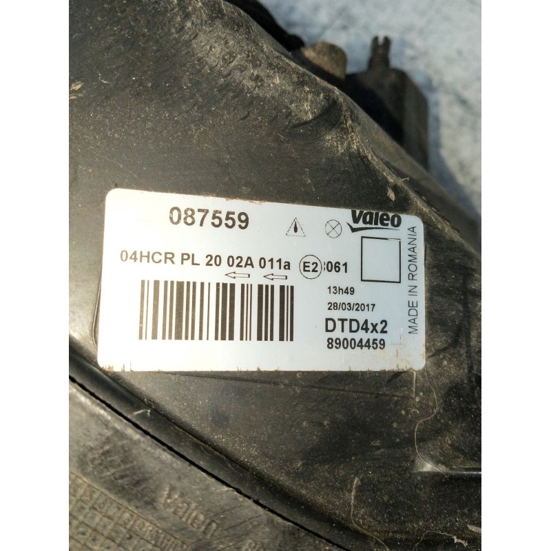Recambio de faro derecho para renault scénic i monospace (ja0/1_, fa0_) 1.9 dti (ja1u) referencia OEM IAM 89004459 087559 