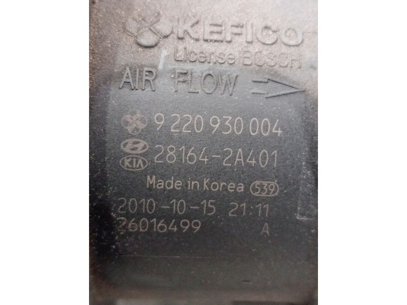 Recambio de caudalimetro para hyundai i30 (fd) 1.6 crdi referencia OEM IAM   