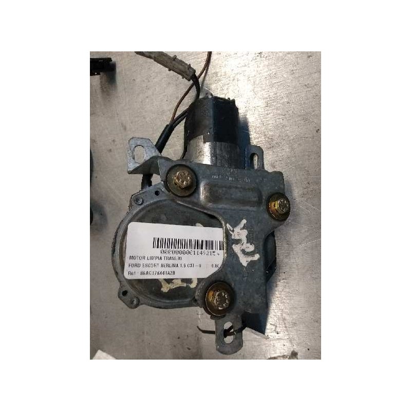 Recambio de motor limpia trasero para ford escort berlina 1.6 cat-u referencia OEM IAM 86AG17K441A2B  