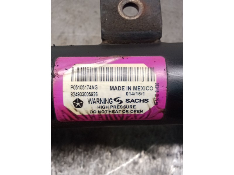 Recambio de amortiguador delantero derecho para jeep compass (mk49) 2.0 crd 4x4 referencia OEM IAM P05105174AG 824903005926 