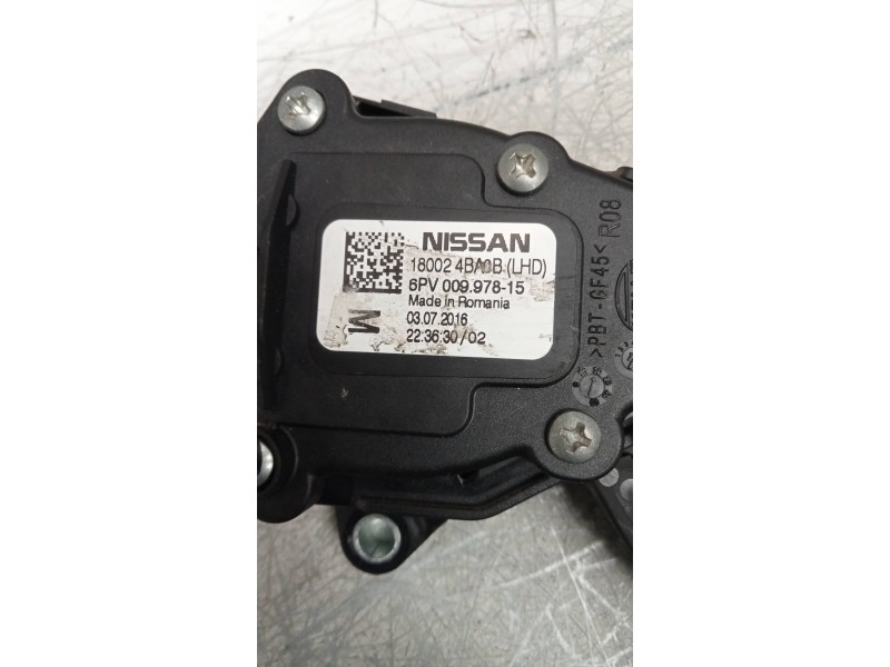 Recambio de potenciometro pedal para renault kadjar experience referencia OEM IAM 180024BA0B  