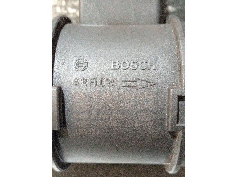 Recambio de caudalimetro para opel astra h gtc (a04) 1.7 cdti (l08) referencia OEM IAM 55350048 0281002618 