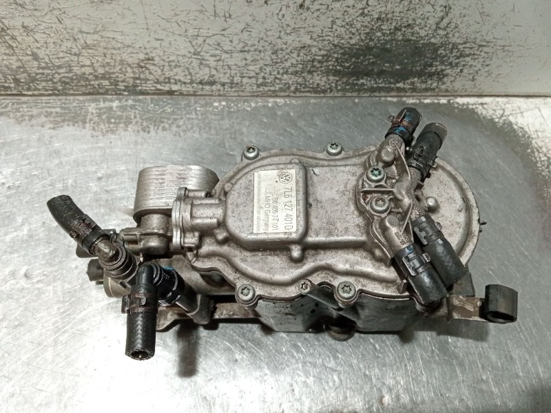 Recambio de soporte filtro gasoil para volkswagen touareg (7la, 7l6, 7l7) 5.0 v10 tdi referencia OEM IAM 7L6127401D 6640574101 