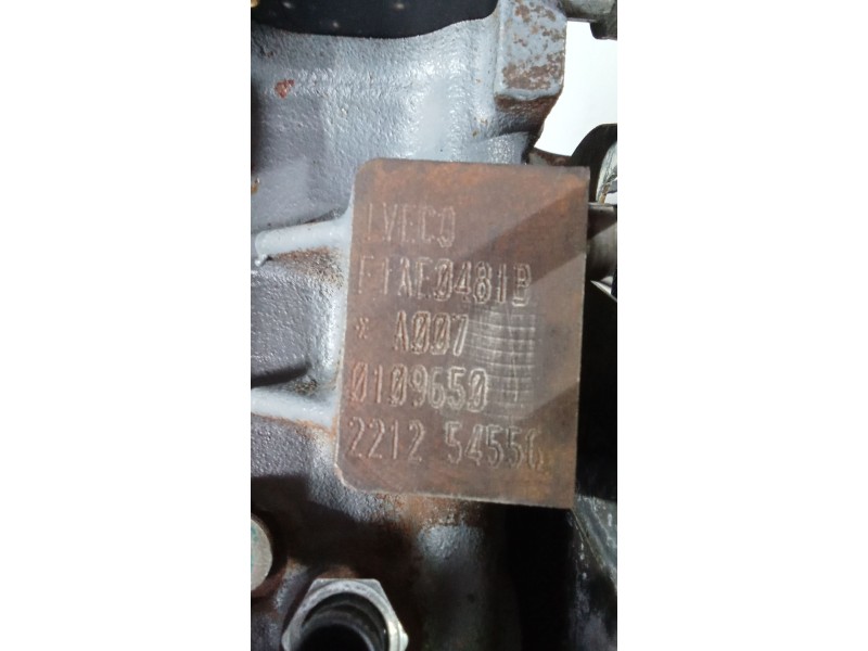 Recambio de motor completo para iveco daily v furgoneta 29s13, 29l13, 35c13, 35s13, 40c13, 40s13 referencia OEM IAM F1AE0481B A0