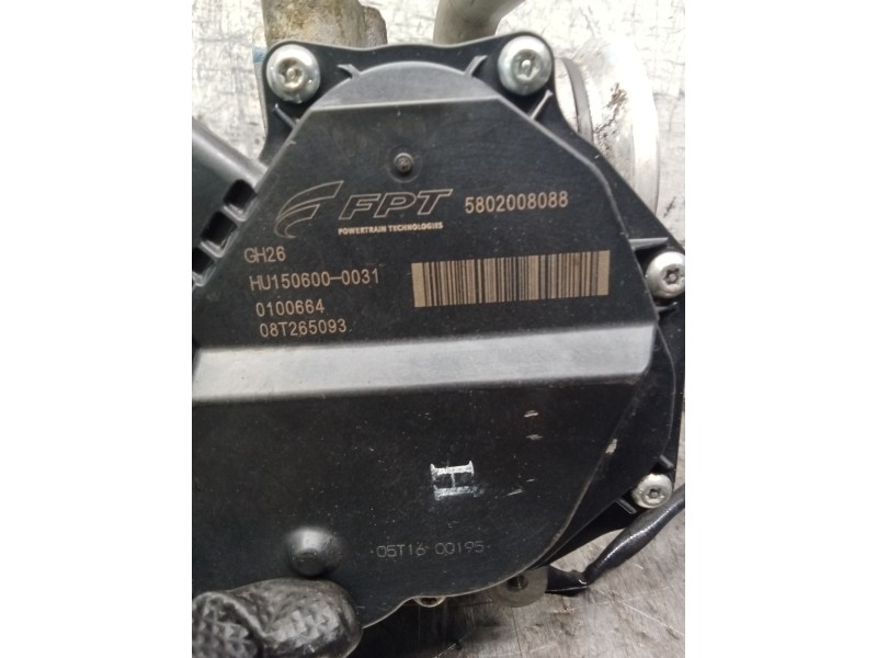 Recambio de valvula egr para iveco daily furgón 2.3 diesel referencia OEM IAM 5802008088 HU1506000031 0188664 08T265093