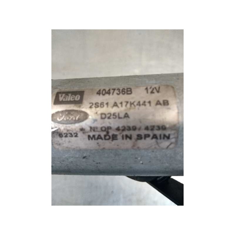 Recambio de motor limpia trasero para ford fiesta (cbk) 1.4 16v cat referencia OEM IAM 404736B 2S61A117K441AB 