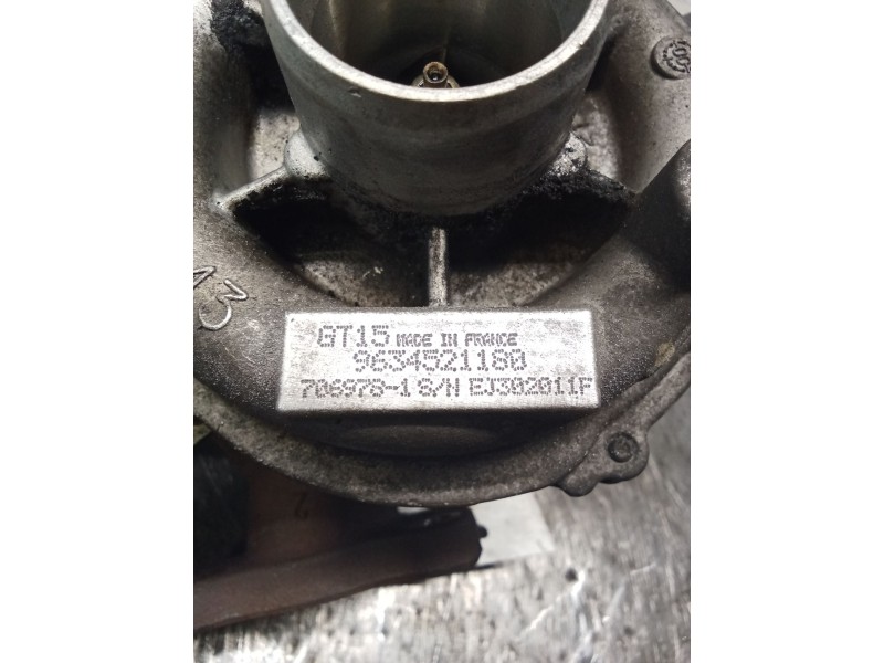 Recambio de turbocompresor para peugeot expert (224_) 2.0 hdi referencia OEM IAM GT15 9634521180 