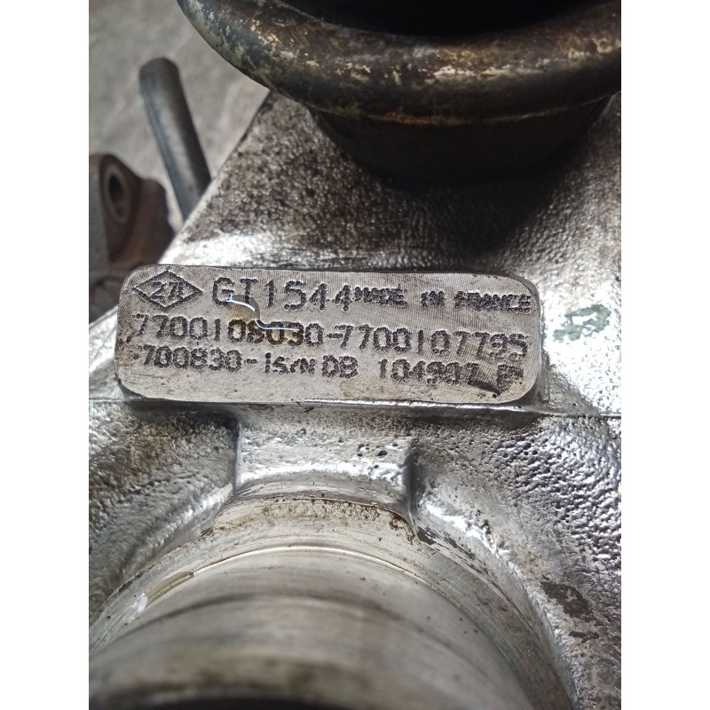 Recambio de turbocompresor para renault megane i (ba0/1_) 1.9 dti (ba08, ba0n) referencia OEM IAM GT1544 7700108030 7700107795 7