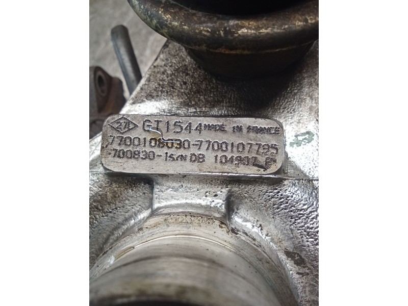 Recambio de turbocompresor para renault megane i (ba0/1_) 1.9 dti (ba08, ba0n) referencia OEM IAM GT1544 7700108030 7700107795 7