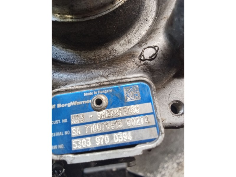 Recambio de turbocompresor para ford s-max (cj, wa6) 2.0 tdci referencia OEM IAM M03 9907873190 53039700394 