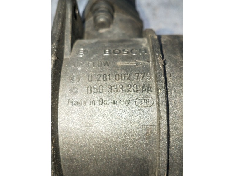 Recambio de caudalimetro para jeep compass (mk49) 2.0 crd 4x4 referencia OEM IAM 0281002779 05033320AA 