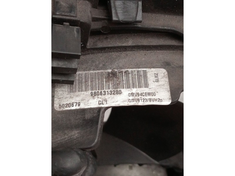 Recambio de electroventilador para citroën c4 picasso referencia OEM IAM 9806313280 5020679 