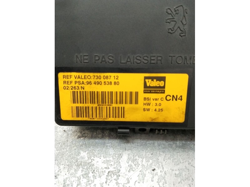 Recambio de caja reles / fusibles para citroën xsara (n1) 1.6 16v referencia OEM IAM 9649053880 73008712 
