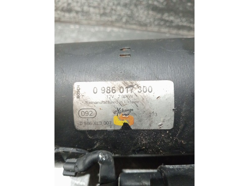 Recambio de motor arranque para bmw 5 (e39) 525 d referencia OEM IAM 0986017300  