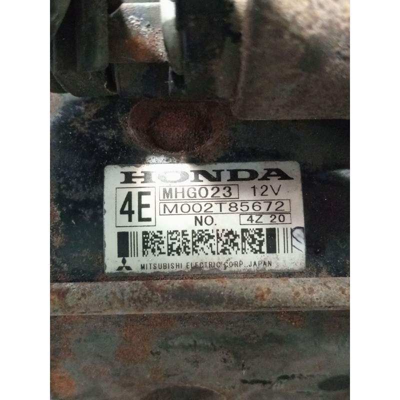 Recambio de motor arranque para honda accord vii (cl, cn) 2.2 i-ctdi (cn1) referencia OEM IAM M002T85672  