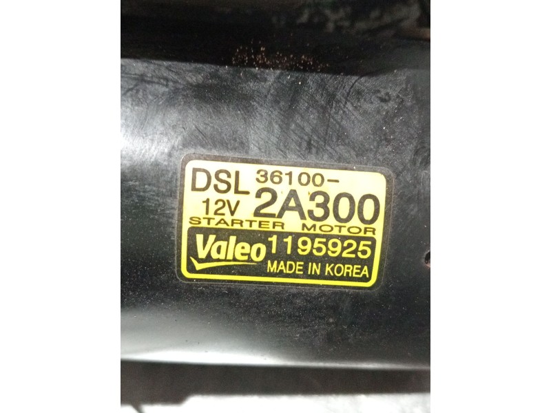 Recambio de motor arranque para hyundai i30 (fd) 1.6 crdi referencia OEM IAM 361002A300 1195925 
