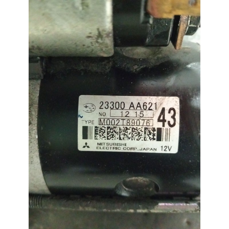 Recambio de motor arranque para subaru outback (br) 2.0 d awd (brd) referencia OEM IAM 23300AA621 M002T89076 