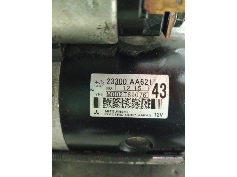 Recambio de motor arranque para subaru outback (br) 2.0 d awd (brd) referencia OEM IAM 23300AA621 M002T89076 