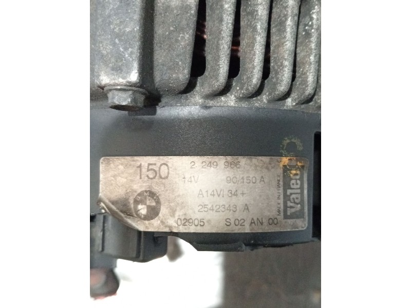 Recambio de alternador para bmw 5 (e39) 525 d referencia OEM IAM 2249966 2542343A 