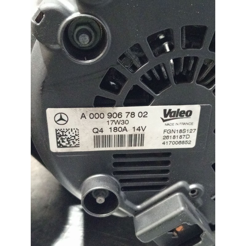 Recambio de alternador para mercedes-benz clase glk (x204) 220 cdi 4-matic (204.984, 204.997) referencia OEM IAM A0009067802 261